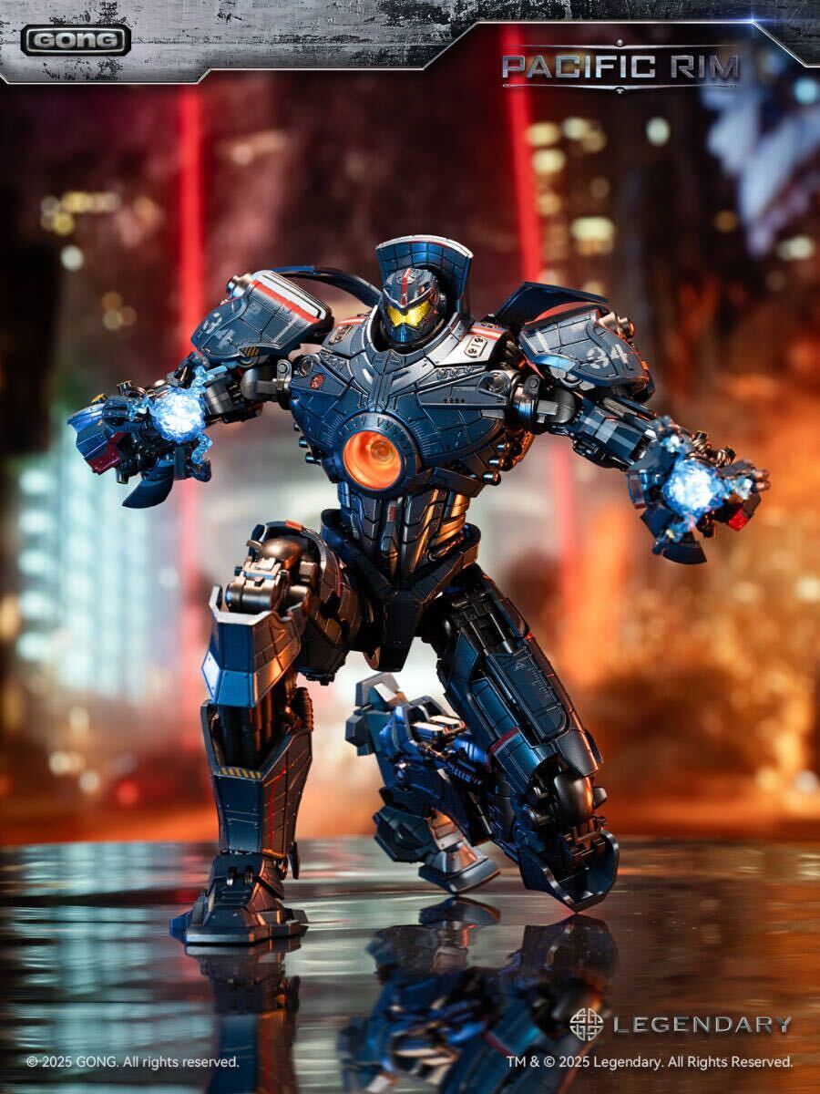 GONG Studio パシフィック・リム - ジプシー・デンジャー ライトアップ機能あり 合金完成品 Pacific Rim Gipsy Danger画像