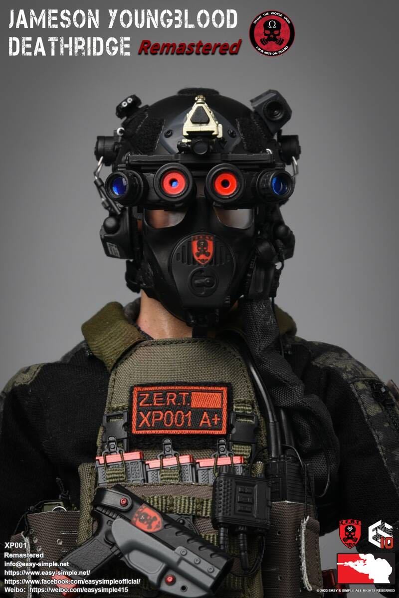 Easy&Simple 1/6 Z.E.R.T. JAMESON YOUNGBLOOD DEATHRIDGE Remastered 2.0版 XP001画像