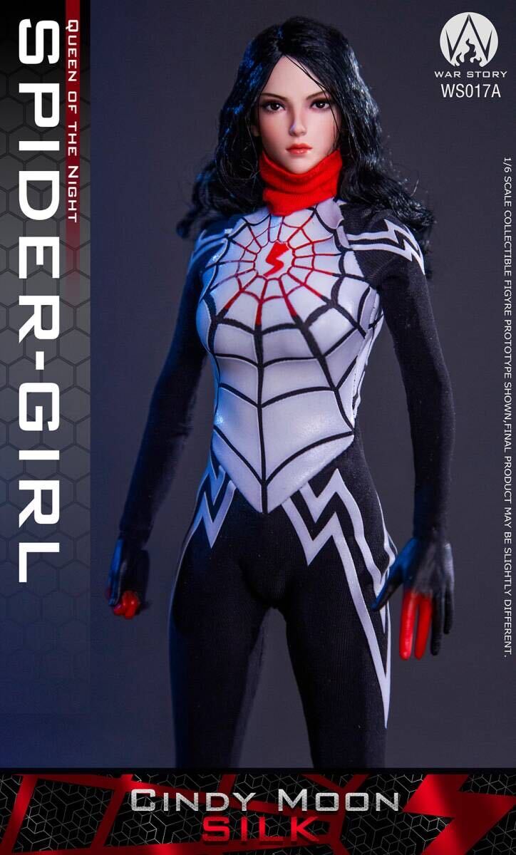 War Story 1/6 Spider Girl Queen of the Night ヘッド2個あり WS017A画像