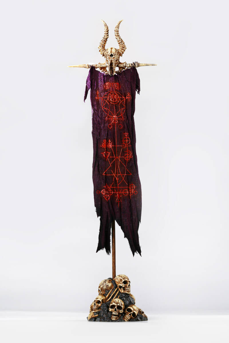 POPTOYS 1/6 ウィッチハンター 専用 フラグ WH003 Bloody Shaman Aphaia Dead flag画像