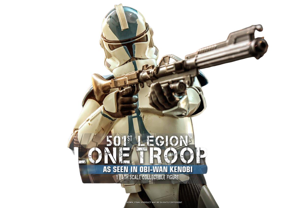 スターウォーズ　ホットトイズ　クローントルーパー　501大隊　HOTTOYS テレビ・マスターピース】『スター・ウォーズ：クローン