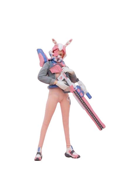 JOYTOY FRONTLINE CHAOS RABBY 1/12 アクションフィギュア JT3570|グッズ&雑貨 店