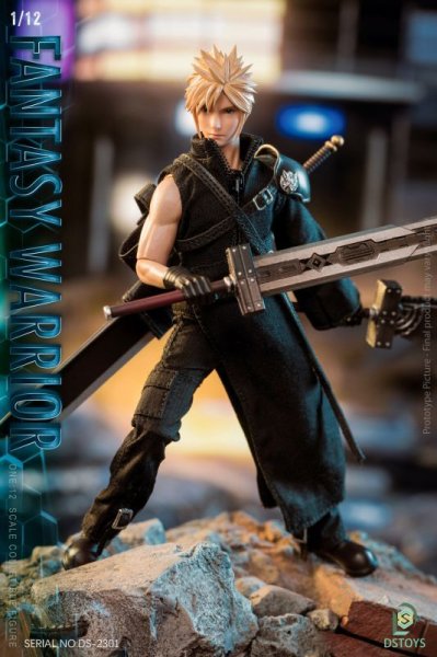 DSTOYS Fantasy Warrior Cloud Piece クラウド 1/12 アクションフィギュア DS-2301|グッズ&雑貨 店