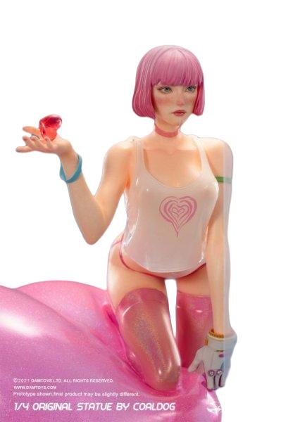 DAMTOYS サイバーラヴァー サクラ色 CYBERLOVER PINK リミテッド 寄せ合わせ 1/4 彫像 DCS001