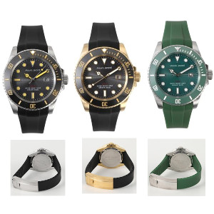 マウロジェラルディ メンズソーラーウォッチ MJ071-6グリーン|グッズバンク店