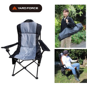 YARD FORCE 折りたたみヒートチェア|グッズバンク店
