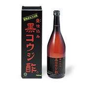 【当店は3980円以上で送料無料】サンヘルス 黒コウジ酢720ml　２個セット｜グッズバンク店