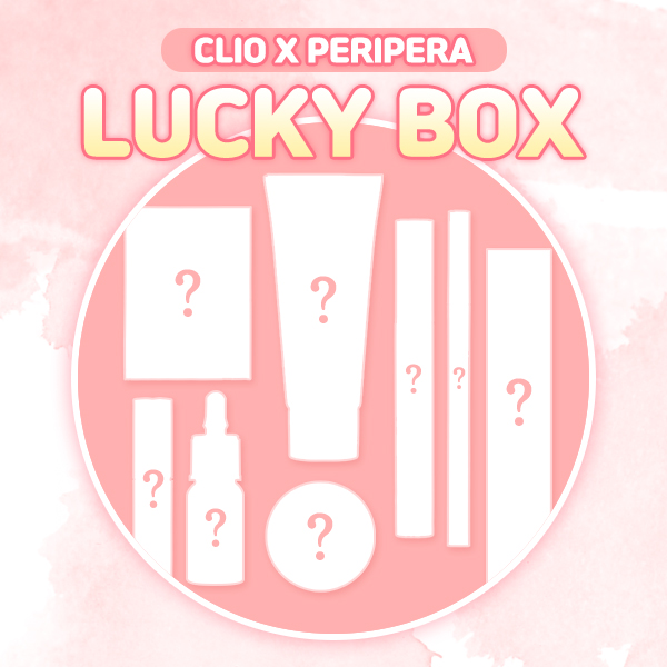 Clio Peripera Lucky Box ラッキーボックス メイクアップ用品５点入り福袋 コスメ 福袋ラッキーバッグクリスマスコフレ 大人気