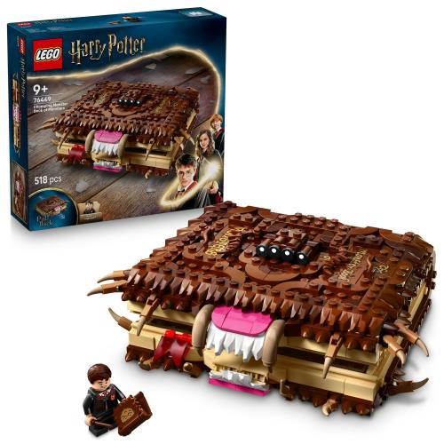 レゴ(LEGO) ハリー・ポッター 怪物的な怪物の本 おもちゃ 玩具 誕生日 プレゼント ブロック 男の子 女の子 子供 9歳 10歳 11歳 小学生 ハリーポッター グッズ ゲーム 対戦 ロボット 76449