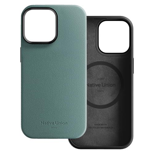 Native Union Active Case ? 内蔵マグネット付きMagSafe対応 ? 頑丈なデザイン ? リサイクル素材 ? 最大10フィート/3メートルの落下保護を備えた超耐久性でiPhone 16 Pro Max用（スレートグリーン）