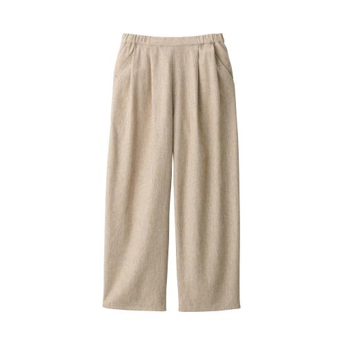 無印良品 パンツ紳士 ウール混パンツメンズ