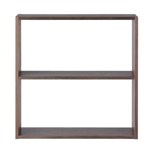 無印良品 スタッキングシェルフ 2段~5段 オーク材/ウォールナット材