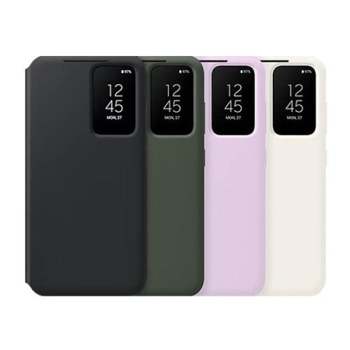 Galaxy S23 5G 入れもの 完全無欠 スマートビュー ウォレット 入れもの SMART VIEW Wallet Case EF-ZS911 外国で完全無欠品 [並行輸入品] 持ちはこぶ洗浄剤付 (黒いこと)