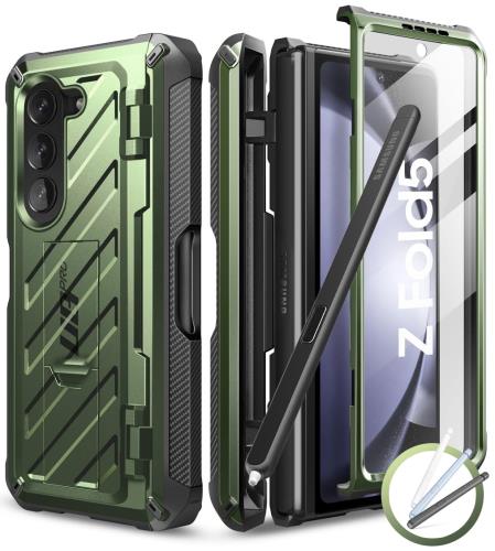 SUPCASE Galaxy Z Fold 6/5/4/3 5G 容れもの 全面保護すること 米軍MIL標準尺度手に入れる 保護すること写真フィルム付き添い人 照明ランプ役立つこと 書き込み納める Spen保護すること容れもの付き添い人耐衝撃 防塵 保護すること 容れもの UBPro 続きもの