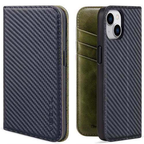 VISOUL iPhone14ケース 本革 手帳型 レザー スマホケース カード収納 携帯ケース 全面保護 マグネット 横置きスタンド 6.1インチ対応iPhone14