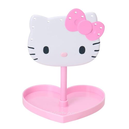 サンリオ SANRIO フェイス形 I Love Hello Kitty ハローキティ ウォッチ ピンク / アクセサリースタンド / ウォッチ ブラック / リュック / ステンレスタンブラー ピンク 411884 フェイス形ウォッチ｜goods street