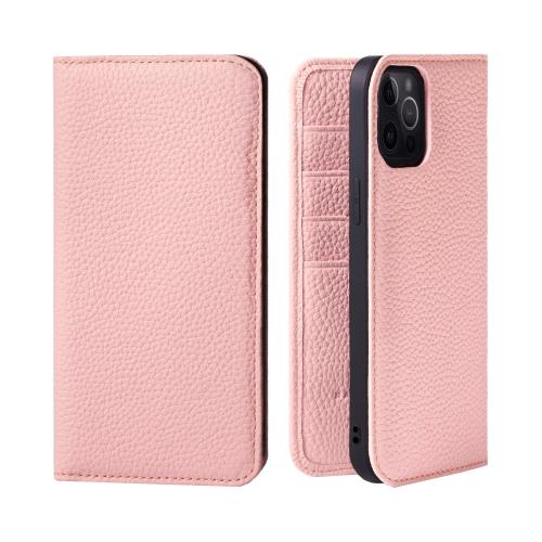 HANATORA for iPhone 14ProMax ケース 手帳型 本革 スマホケース スマホ スタンド コードホルダー 付き シュリンクカーフレザー マグネットなし ピンク PH-14ProMax-Pink ギフト 誕生日 女性 男性 彼女 お｜goods street