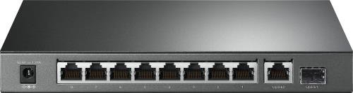 TP-Link 10ポート ギガビット デスクトップ スイッチングハブ(8 PoE+ ポート 搭載) poe ハブ TL-SG1210P
