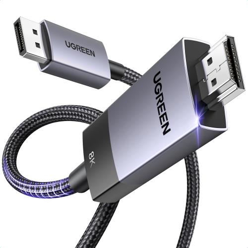 UGREEN DP to HDMI 変換ケーブル 8K