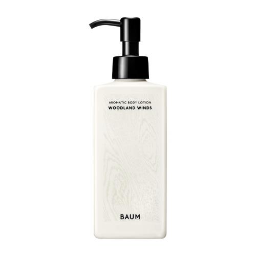 BAUM（バウム） アロマティック ボディローション 1 S 180mL | トリートメント | ミルク | WOODLAND WINDS の香り | ボディケア アロマティック 保湿 森林浴 ユニセックス メンズ ギフト プレゼント 誕生日 | オーガニック 樹木