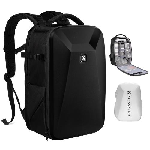 KF Concept 写真機御徒面子 写真機背嚢 背嚢 大電気容量 今めかしい EVA耐衝撃 22L 16inパソコン納める＆三脚架納める可 一眼レフカメラバッグ
