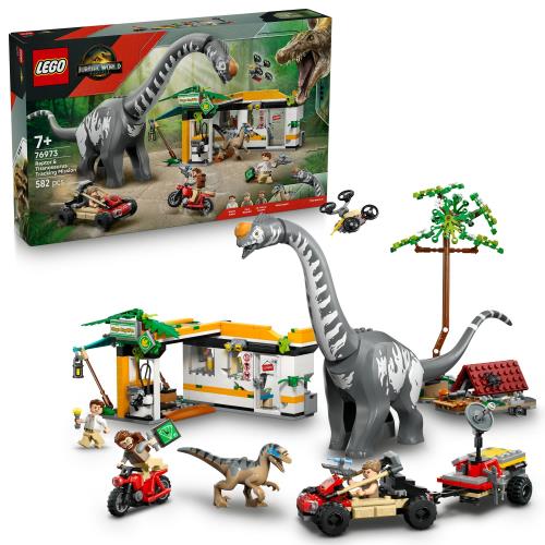 レゴ(LEGO) ジュラシック・ワールド ラプターとティタノサウルス 追いかける布教活動 手あそび 手あそび 生まれ落ちる日 差し上げ物 立ちはだかる 御坊っちゃん うしろ帯 赤ちゃん 7歳 8歳 9歳 小学生 恐竜 科学の科目 立ちはだかる 自動人形 76973