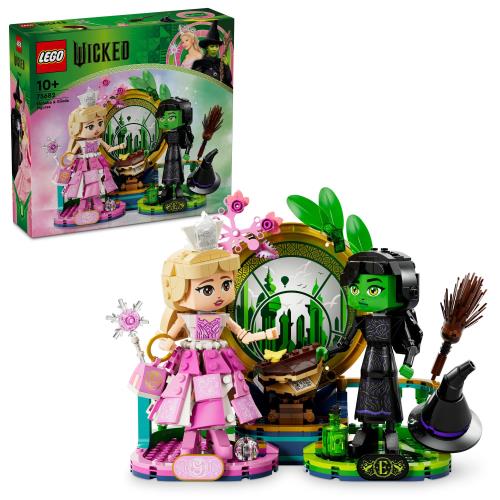 レゴ(LEGO) ウィキッド エルファバグリンダ フィギュア おもちゃ 玩具 誕生日 プレゼント ブロック 女の子 男の子 子供 10歳 11歳 12歳 小学生 ごっこ遊び おままごと 75682