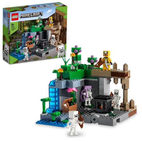 レゴ(LEGO) マイン手工芸品 スケルトンのほら穴 手あそび 手あそび 差し上げ物 生まれ落ちる日 立ちはだかる クリスマス 御坊っちゃん うしろ帯 赤ちゃん 8歳 9歳 10歳 小学生 マイクラ Minecraft グッズ 21189