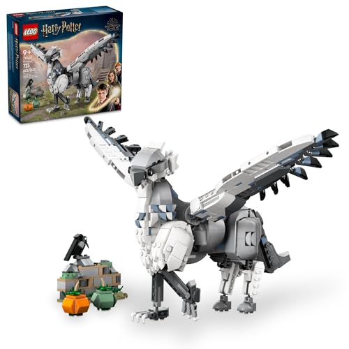 レゴ(LEGO) ハリーポッター バックビック ヒッポグリフ 寄せあわせ用手あそび、巫女寄せの毛の荒物図形 好いたらしいハリーポッターの手あそび ハリーポッターを主題メロディにした9歳のお坊っちゃん、お嬢さん、気違いへの生まれ落ちる日差し上げ物 76427