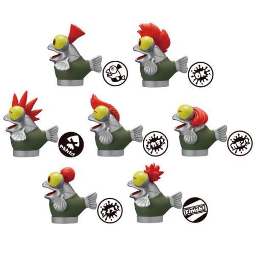 スプラトゥーン3 コジャケ ハンコ付きフィギュア [全7種セット(フルコンプ)]※BOX販売ではありません。