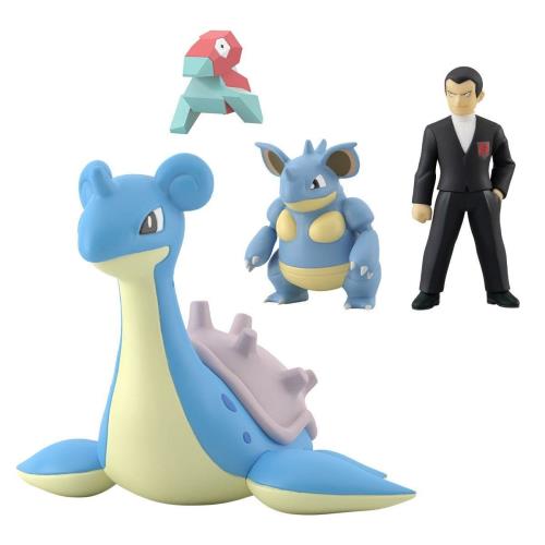 バンダイ食玩 ポケモン スケール世界関東シルフカンパニーセット