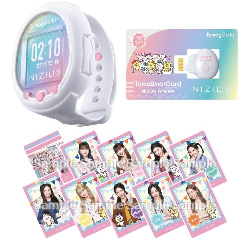 たまごっち Tamagotchi Smart NiziU特別書き割り