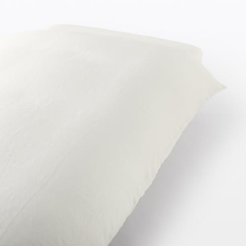 無印良品 麻平織 掛ふとんカバー セミ 210cm用 生成 / オフ白 セミダブル 170 84744556 84744563 190 84744587|goods street
