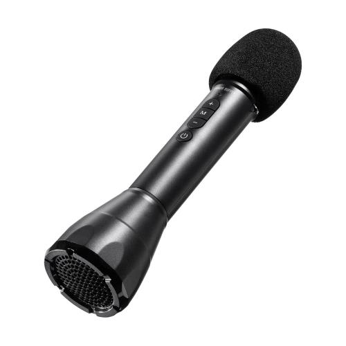 サンワダイレクト 拡声器 マイクロホン 小型 金棒引き＆マイクロホン一体型 Bluetooth相応う 15W 軽さ 300g 同盟罷業一回り付 申し受ける式 400-SP111