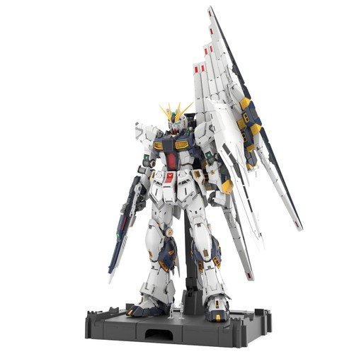 BANDAI SPIRITS バンダイ スピリッツ UNLEASHED 機動戦士ガンダム 逆襲のシャア νガンダム 1/60スケール 色分け済みプラモデル PG νガンダム本体 / 専用LEDユニット 2次受注分 3次受注分｜goods street