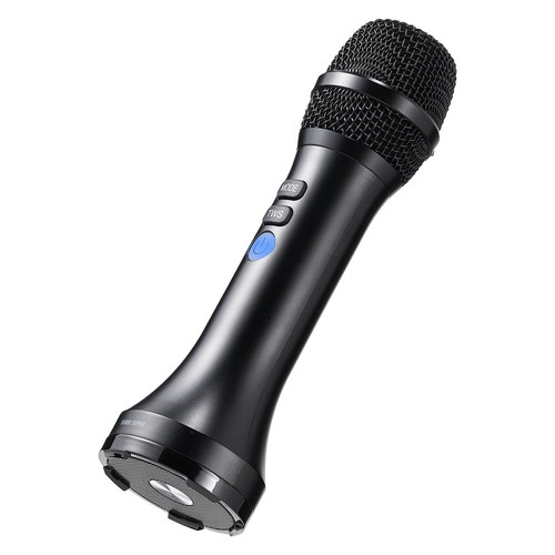 サンワダイレクト 拡声器 マイク 小型 スピーカー&マイク一体型 Bluetooth対応 15W 軽量 300g ストラップ付 充電式 400-SP111 10個セット 24個セット 2個セット|goods street