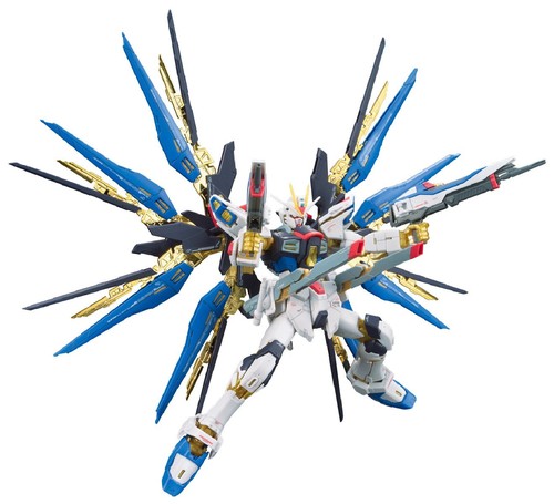 RG 機動戦士ガンダムSEED DESTINY ZGMF-X20A ストライクフリーダムガンダム 1/144スケール 色分け済みプラモデル｜goods street