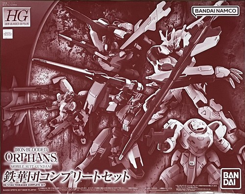 BANDAI SPIRITS HG 1/144 鉄血のオルフェンズ 鉄華団コンプリートセット IRON-BLOODED ORPHANS (プレミアム・バンダイ)｜goods street