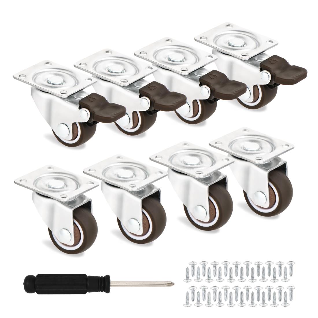楽天市場】改良版 4個セット 静音 キャスター 交換 DIY 強度アップ