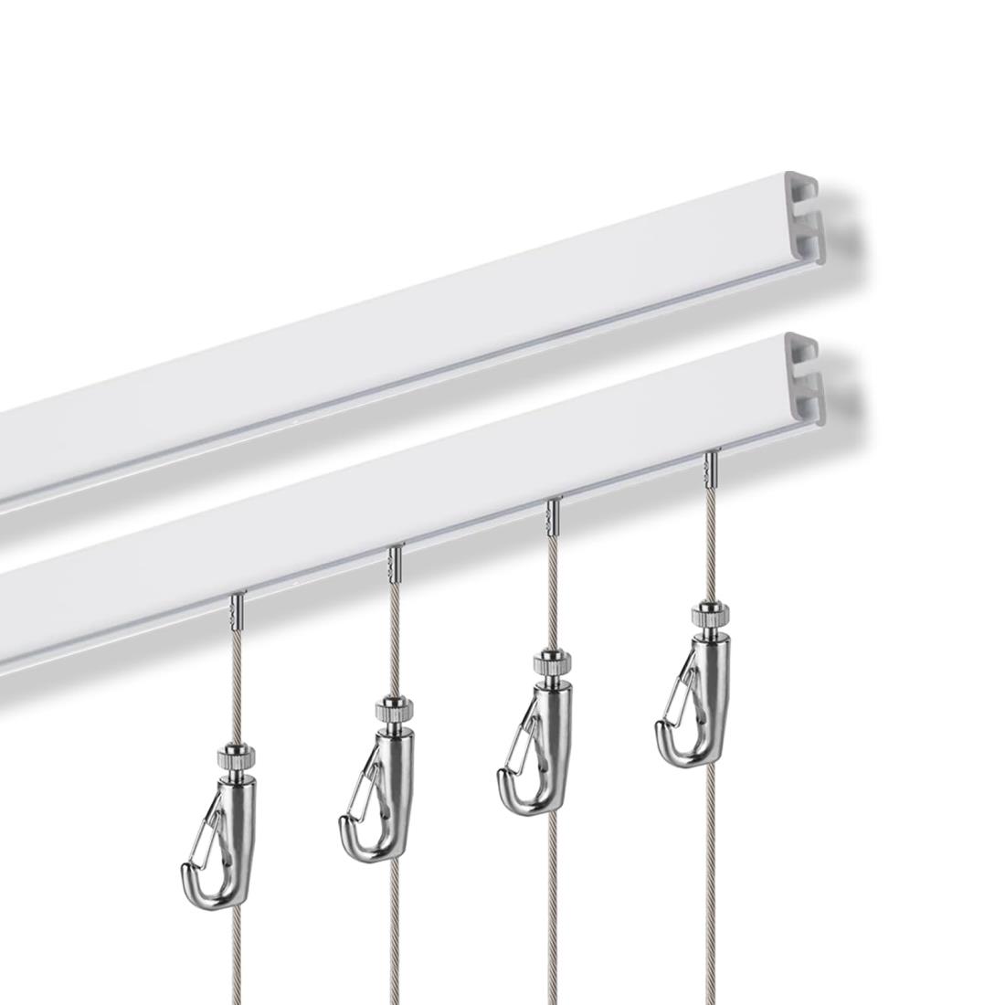 【ギャラリー用品】45点セット・フジカラー額縁ディスプレイ用具・ワイヤーフック他 ギャラリー用品】45点セット・フジカラー額縁ディスプレイ用具