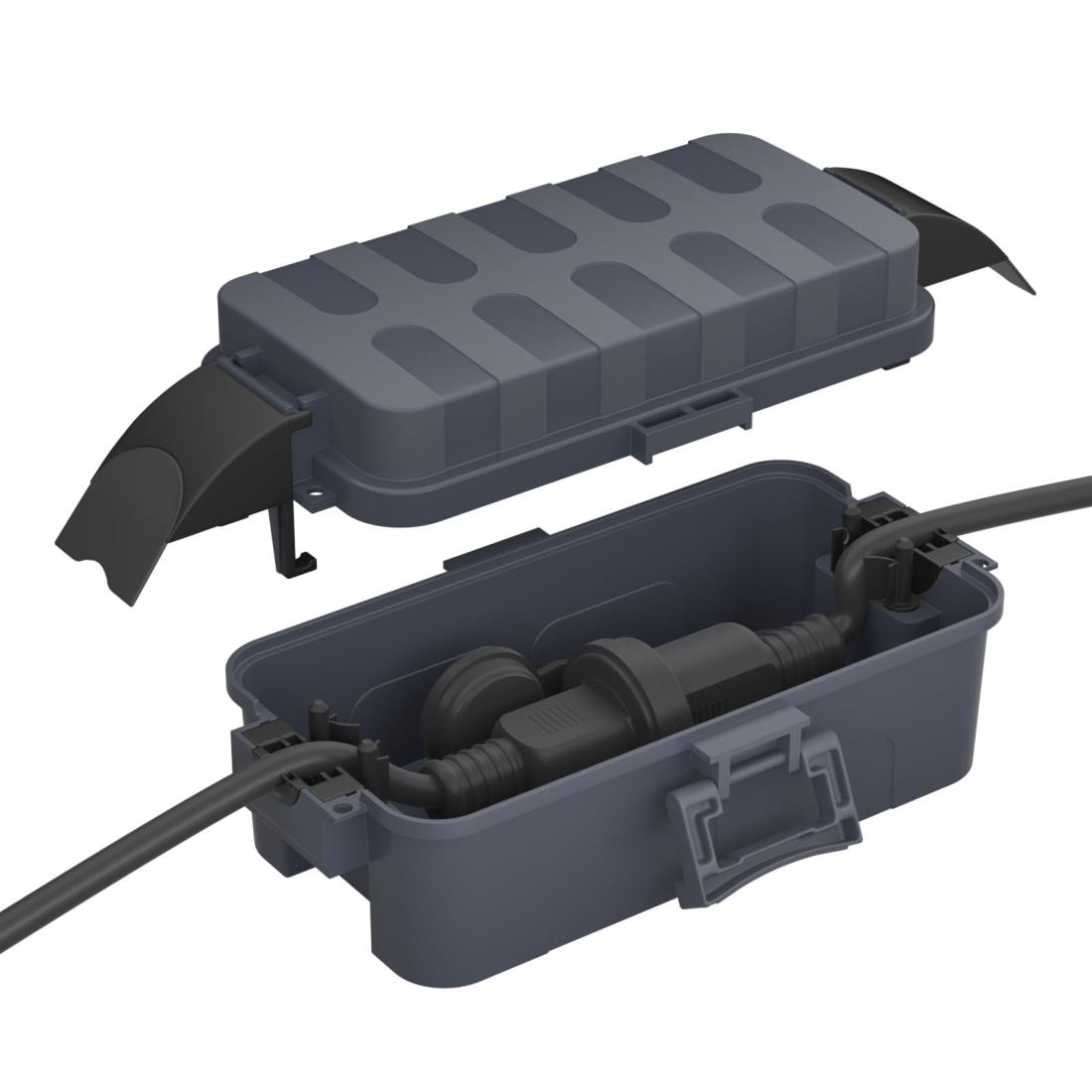 墨雨雲間　BOX3 楽天市場】RESTMO 防水 コンセントボックス IP55雨よけ シールド