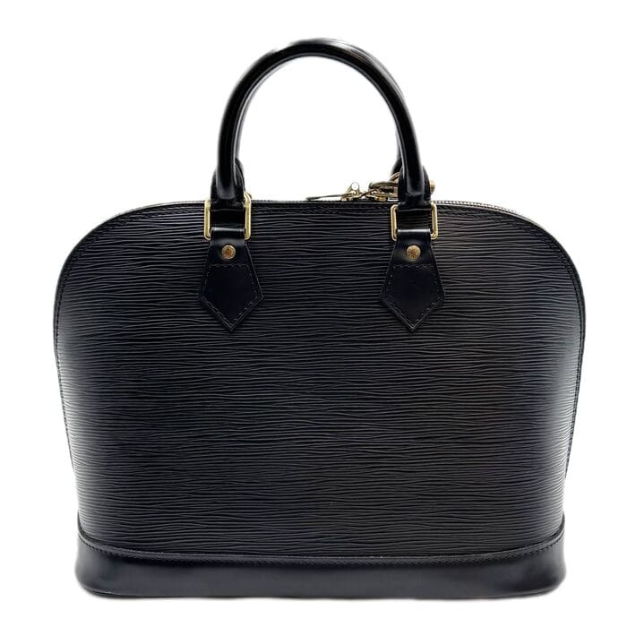 【中古】LOUIS VUITTON ルイヴィトン アルマ ハンドバッグ エピ ブラック M52142