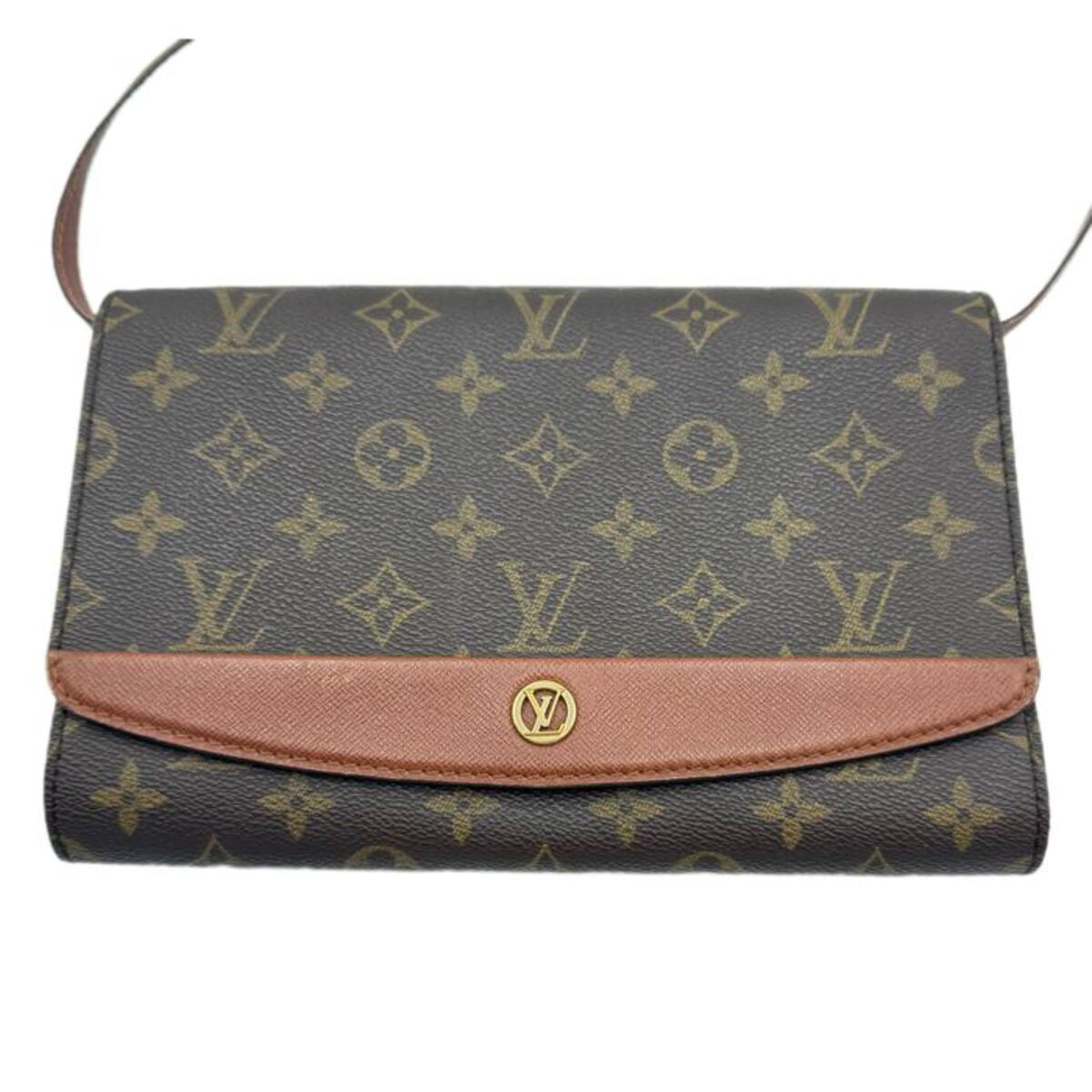 【中古】LOUIS VUITTON ルイヴィトン ボルドー24 ショルダーバッグ モノグラム ブラウン M51798