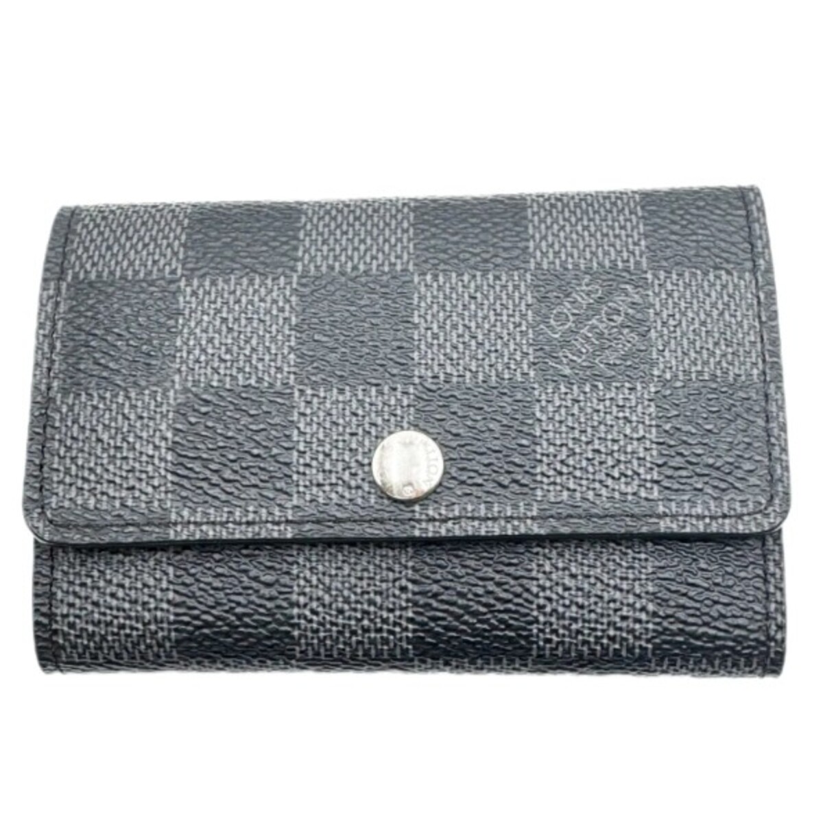 【中古】LOUIS VUITTON ルイヴィトン ミュルティクレ6 キーケース ダミエグラフィット ブラック N62662