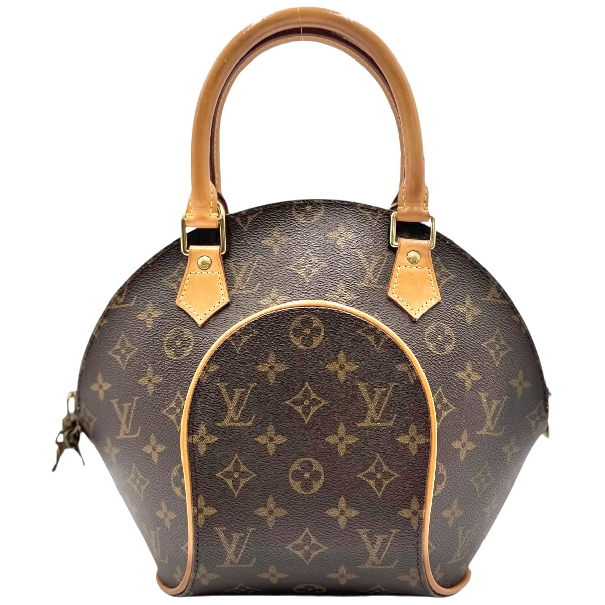 【中古】LOUIS VUITTON ルイヴィトン エリプスPM ハンドバッグ モノグラム ブラウン M51127｜KIRARIKA