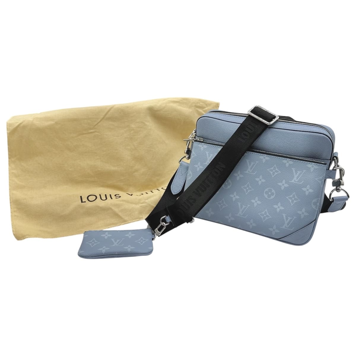 【 中古 】 LOUIS VUITTON ルイヴィトン 三重協奏曲 飛脚屋 飛脚屋御徒面子 タイガラマ 青碧 M14069 lv ヴィトンショルダー ショルダーバッグ ヴィトンショルダーバッグモノグラム ビトンバッグ ヴィトンバッグ ブランド名 レディース ブランド名ショルダーバッグ
