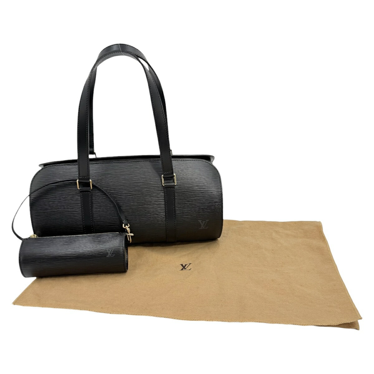 【中古】LOUIS VUITTON ルイヴィトン スフロ ハンドバッグ エピ ブラック M52222|KIRARIKA