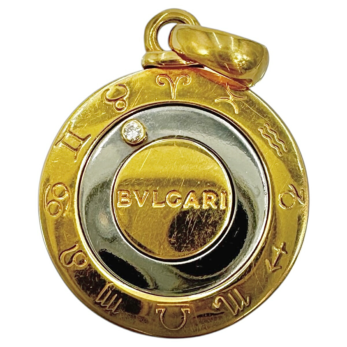 【中古】BVLGARI ブルガリ ホロスコープ ペンダントトップ ゴールド 750｜KIRARIKA 168,000円