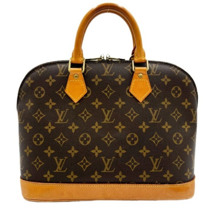 【中古】LOUIS VUITTON ルイヴィトン アルマ ハンドバッグ モノグラム ブラウン M51130