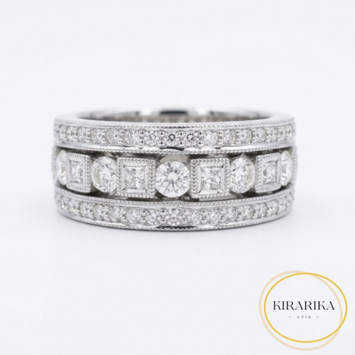 【中古】K18 ダイヤモンド0.72ct リング